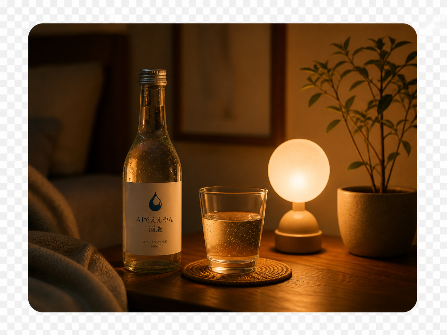 休日の夜に